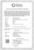 Certificate TKDN Petrolatum Tape HDPE tkdn petrotape